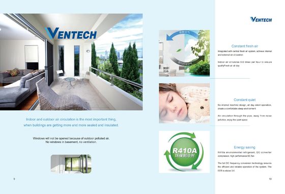 Clean Comfortable 220V-240V Whole House Ac Unit For 3000 Square Foot House