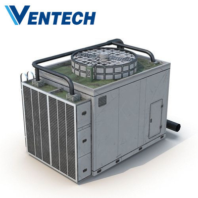 R407c Rooftop Air Conditioner Stainless Steel Electrical Heating