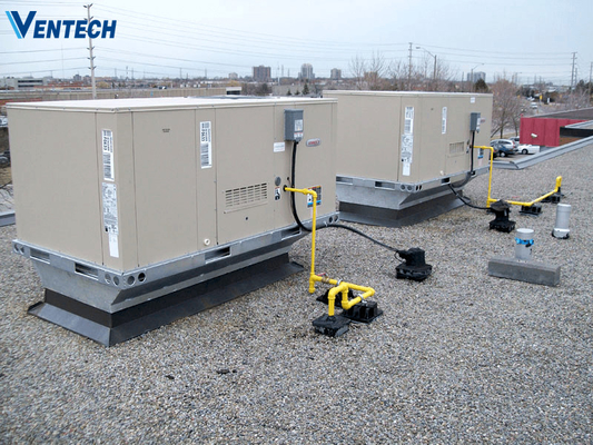 Split Type Roof Mounted Air Conditioner With Menu Driven Control Board