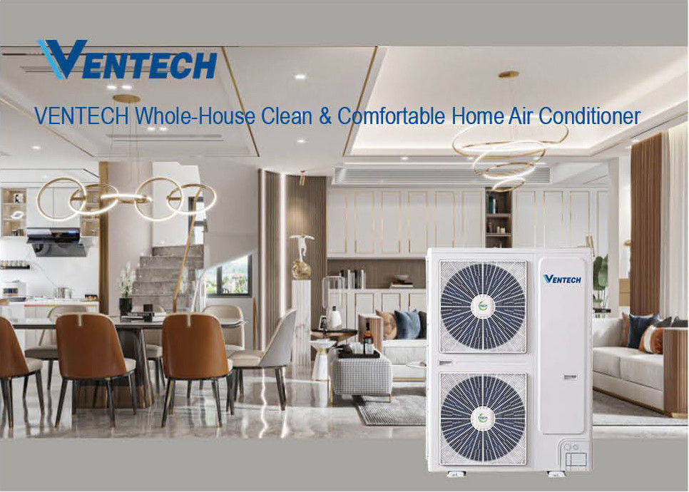 240V 20KW heating House Central Air Conditioning System Fresh Air Intake